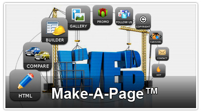 Design & Content Management with Make-A-Page 2.0™
