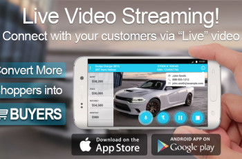 Live Video Streaming™  Coming to a Dealership Near You!