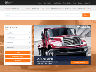 Truck Websites Templates Gallery 3truck-website