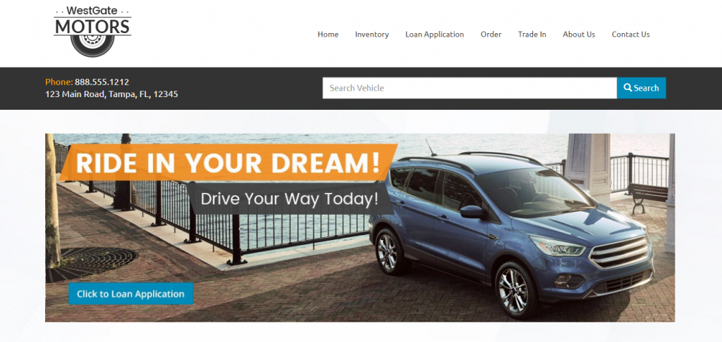 Designed to Engage. Combine the Automotive Experience With User Experience Automotive-Website-Design-1024x486