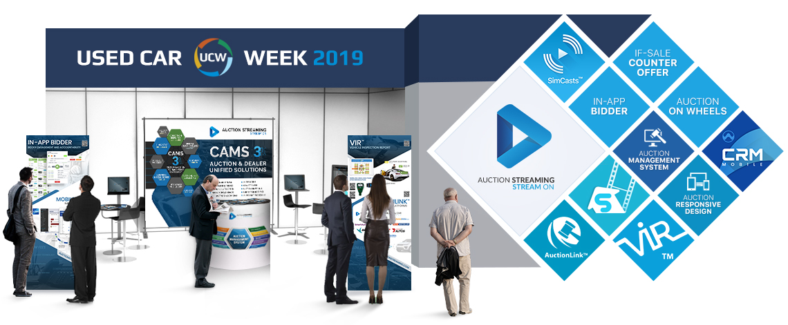 Auction Streaming Will be Exhibiting at the Used Car Week 2019 trade-1