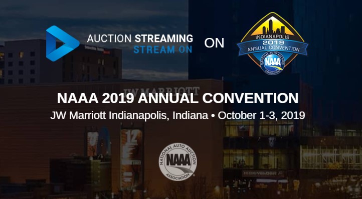Meet us at the NAAA Convention 2019 National Auto Dealers Association Convention 2019