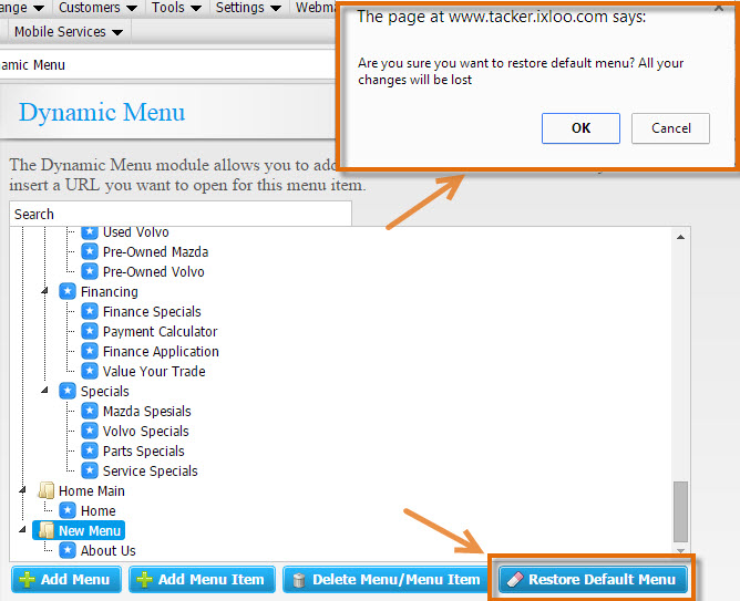 Dynamic Menu. How to Add New Items to Your Menu m_step_12