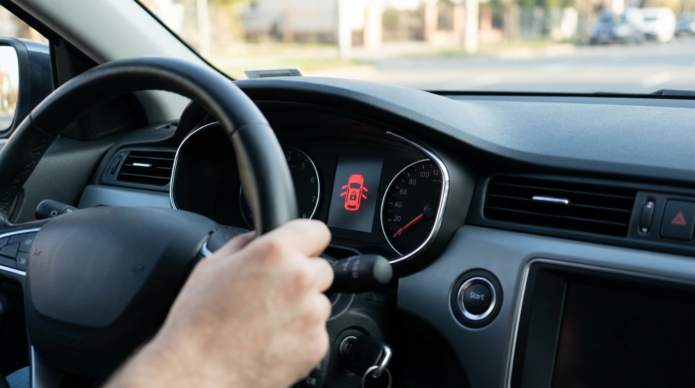 Blinking Car Lock Symbol: Your Immobilizer System Guide car-with-lock-symbol-on-dash-blinking
